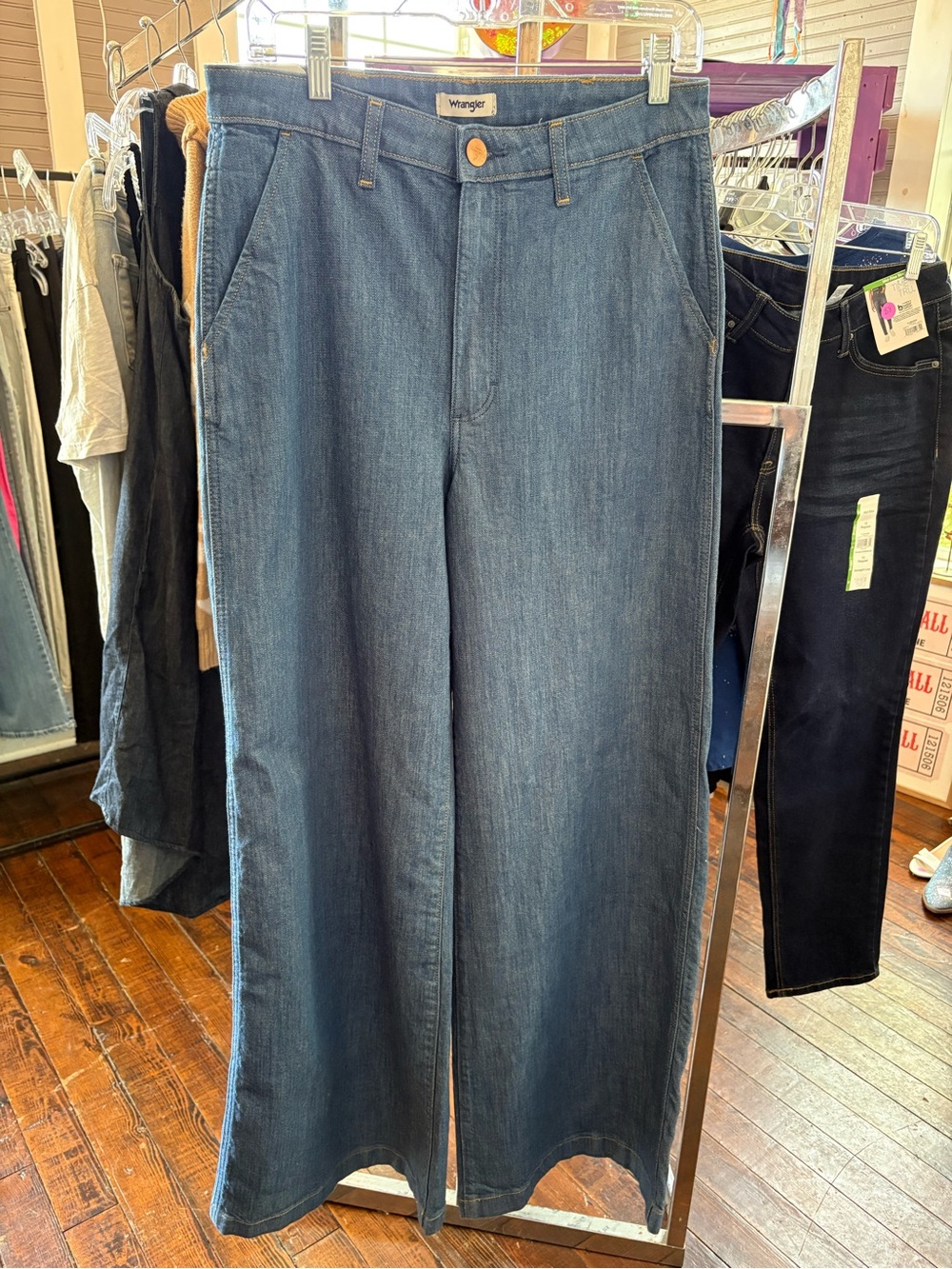 Wrangler Women’s Jeans- Dark Blue Denim